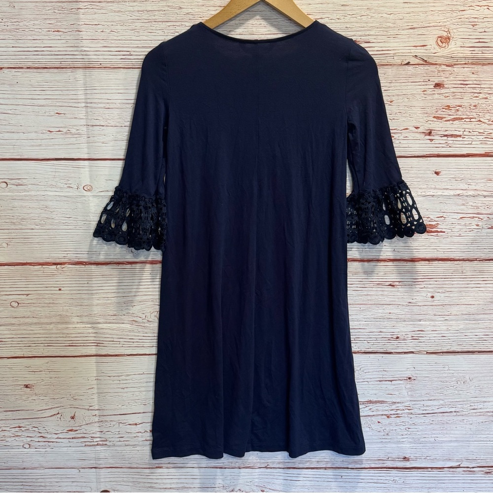 NWT Lilly Pulitzer Ophelia Dress in True Navy Sz XXS - Picture 10 of 14